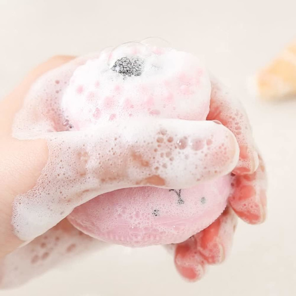 Silikonborste för ansiktsrengöring, söt och mjuk bläckfisk exfoliering