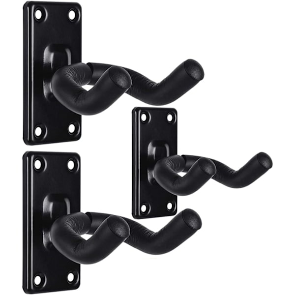 Väggmonterad gitarrhängare, 3-pack