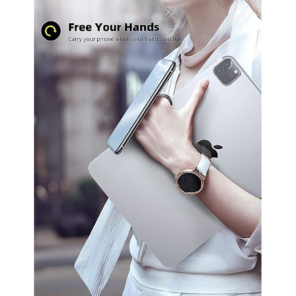 Mobiltelefon Ring Holder Finger Stand Telefon Kickstand, Metallgrep H
