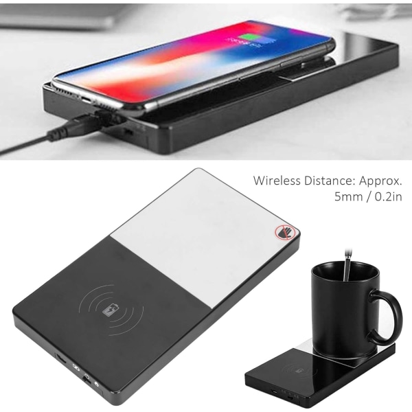 Och laddare - USB trådlös laddningsstation med intelligent multi