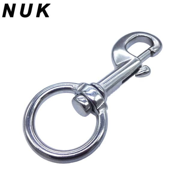 Zink med 1-1/8\" delt nøglering 65mm