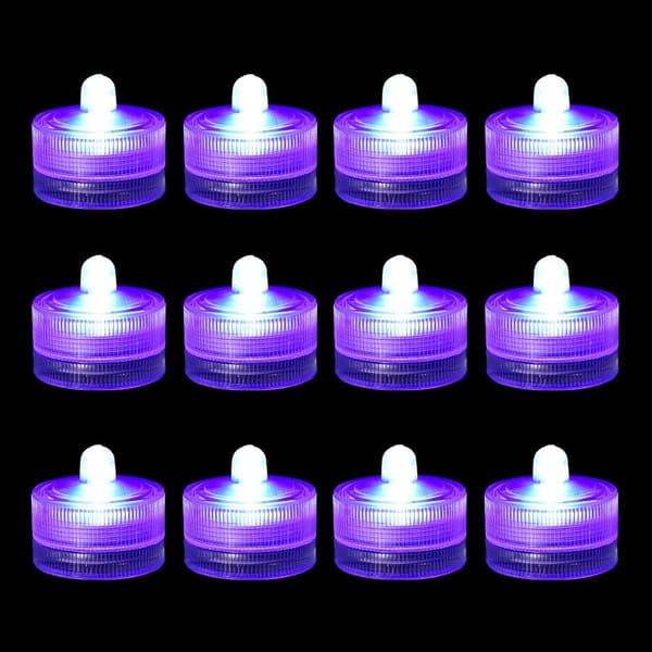 Vanntett LED-lys, vanntett basseng telys dusj LED-lys