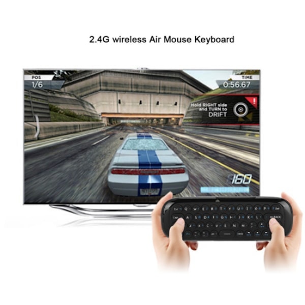 2.4G Mini trådlös Air Mouse tangentbordsfjärrkontroll för Android