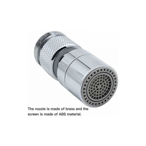Messingblander, 360° roterbar, 2 justerbare moduser Bubbler k