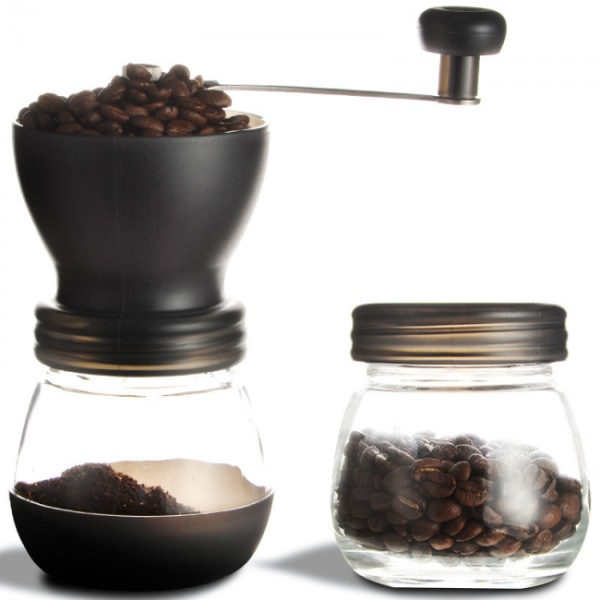 Kaffe kværn - Keramisk, 19cm, sort