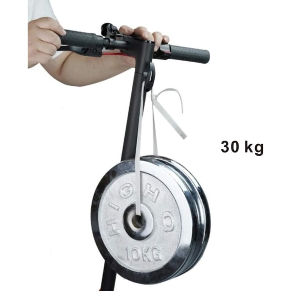 Plastpåshållare för elscooter, krok i plast för förvaring