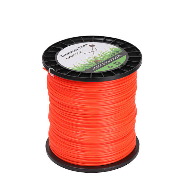 2,4 mm rund nylon trimmer line 5LB trimmer line spole udskiftning