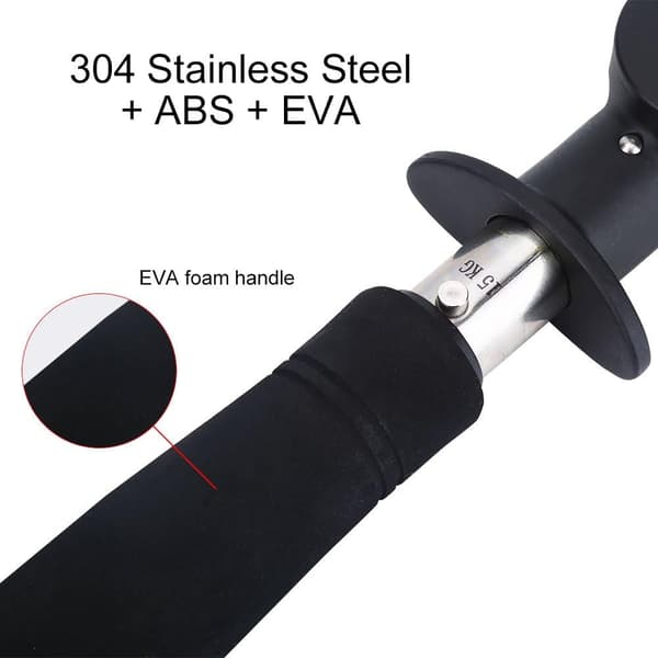Fiskpincett med griptång, griptång, 1 m måttband, 15 kg vikt