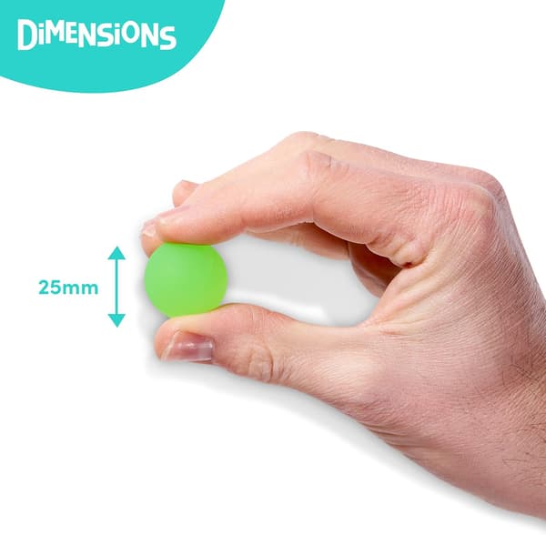 85 Mini Neon Hoppebolde Legetøj (25mm) til Børn, Drenge og Piger - Goo