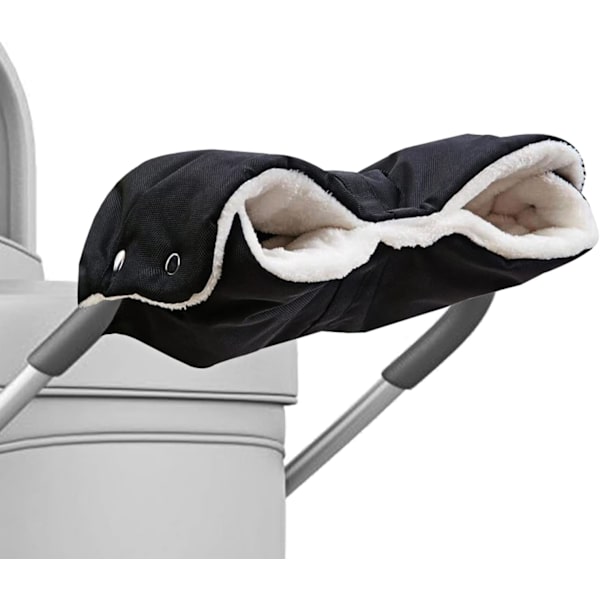 Barnevognshandsker, barnevognsvanter med varmt fleece og bomuld, st