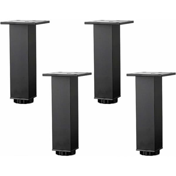 4 stk justerbare møbelben i aluminiumlegering, sofa Cof