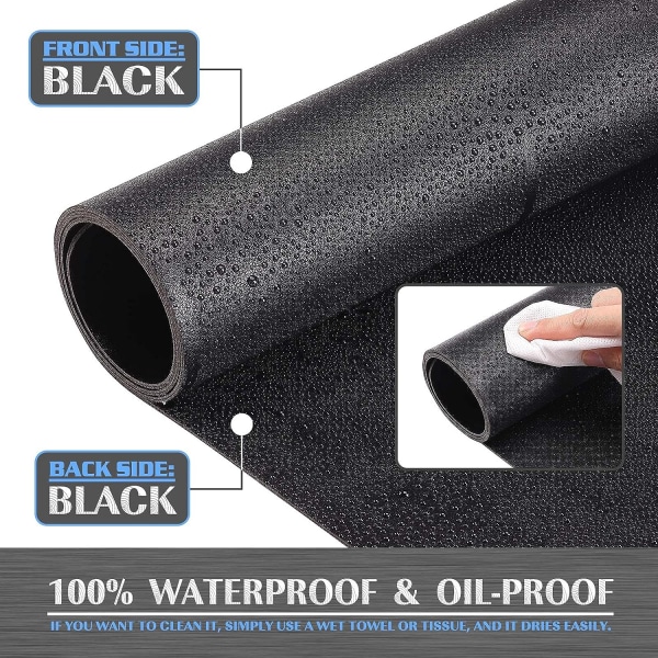 Skrivebordsmatte, skrivebordsmatte, skrivebordsmatte 43cm x 90cm, bærbar matte, skrivebordsunderlag fo