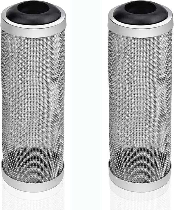 2 st filter nät skydd rostfritt stål filter vakt, Sta