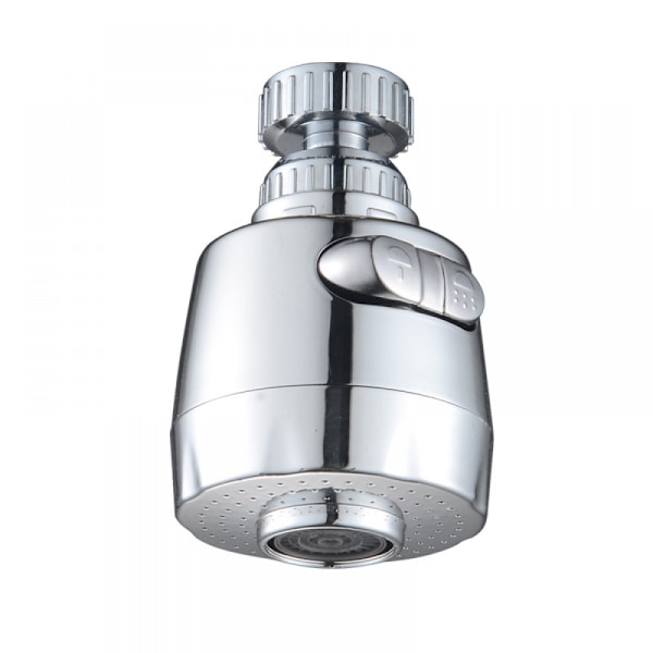 360° Duschkranutlopp - Kökskranadapter Silver