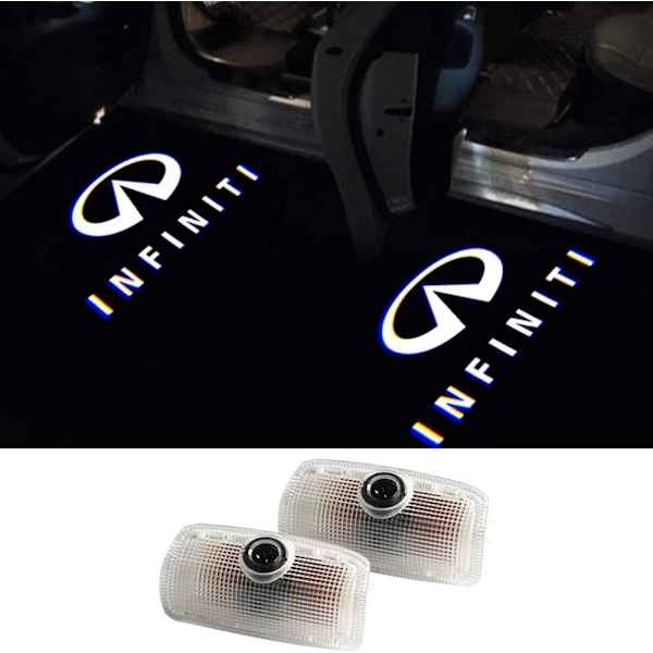 Velkomstlys for Infiniti Q50L Q70L QX60 QX50 G25 FX35 dørproj