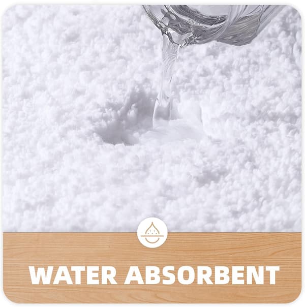 Bademåtte 50 x 80 cm, skridsikker absorberende bademåtte, badeværelsestæppe