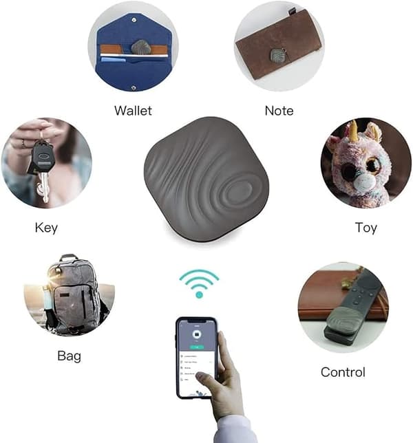 Nøkkelfinner, Bluetooth Tracker Element Locator med nøkkelring for nøkkel
