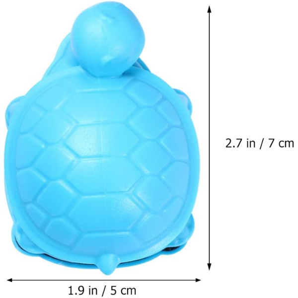 Magnetisk glasrenser børste skildpaddeform - algerengøringsskraber