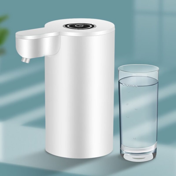Automatisk vattenautomat för flaskvatten, USB-laddare, stål, BPA-fri, c