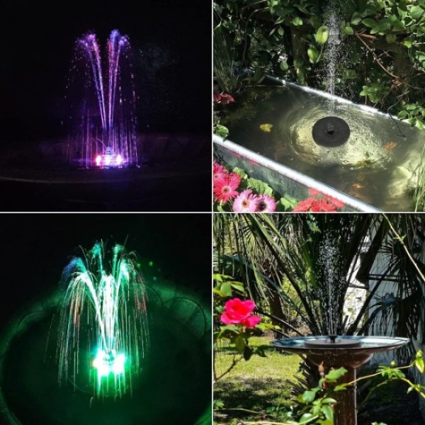 3W aurinkolähde LED-valoilla 7 tehostetta 2000mAh akku aurinkopöly p