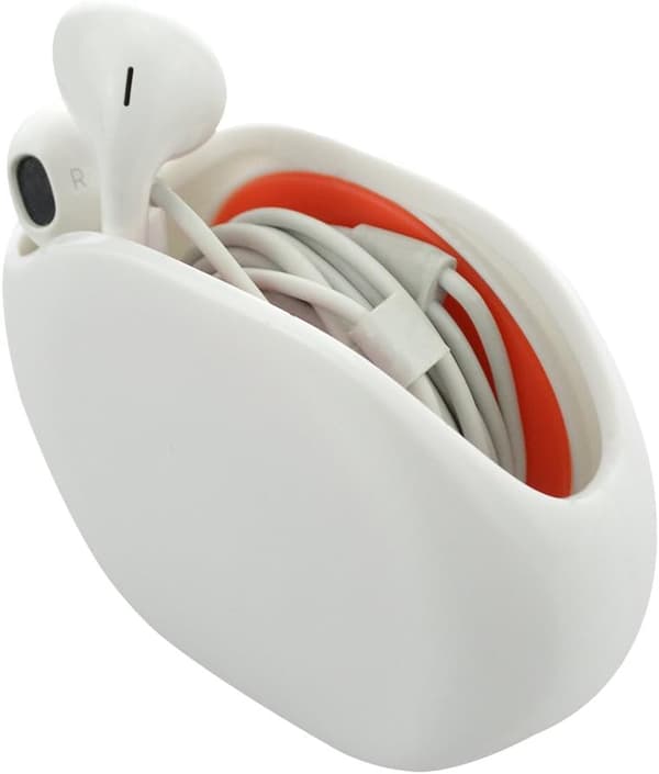 In-Ear Headset Smart Förvaringsbox/Hörlurskabel Förvaring Organisera