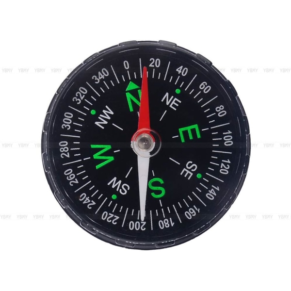 Mini Pocket Compass, Professionel Survival Compass Knob Navigatio