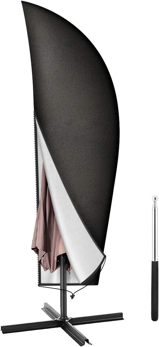 Varjostin suojus, 265cm puutarhavarjon suojus/suojava Oxford Wat