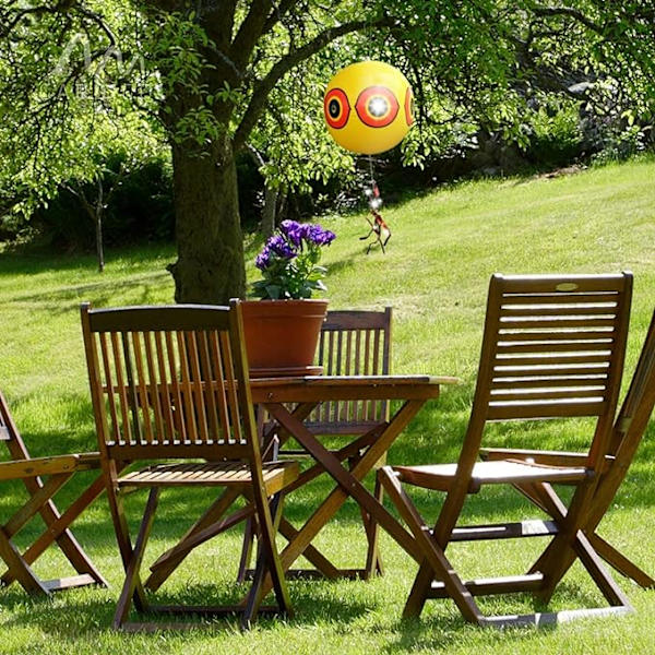 2 Fågelskrämmaballonger Anti-duvor, Fåglar, Hägrar, Skator, Lapwin