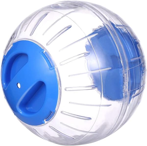 Transparent sød dyr hamster træningsbold mini trav plast