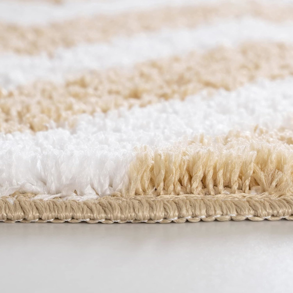 Bademåtte Indgangsmåtte Brusebadsmåtte Skridsikker Absorberende Blødt Tæppe Mikrofiber Tæppe til Toilet Badekar Udgang Køkken Stue Soveværelse