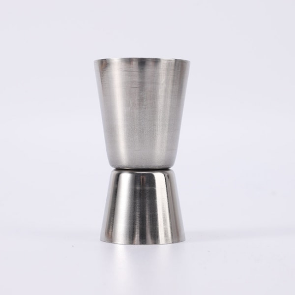 Dubbel mätglas - dryckesmått cocktail jigger 20/40ml silver