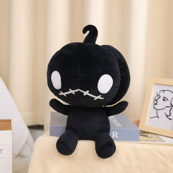 Sort Halloween-bamse - Halloween-feriegave - Sød Halloween