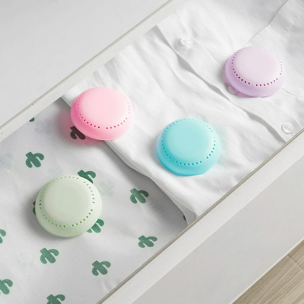 1PC Luonnollinen tuoksu liima-tyyppinen vaatekaappi aromaterapia laatikko ai