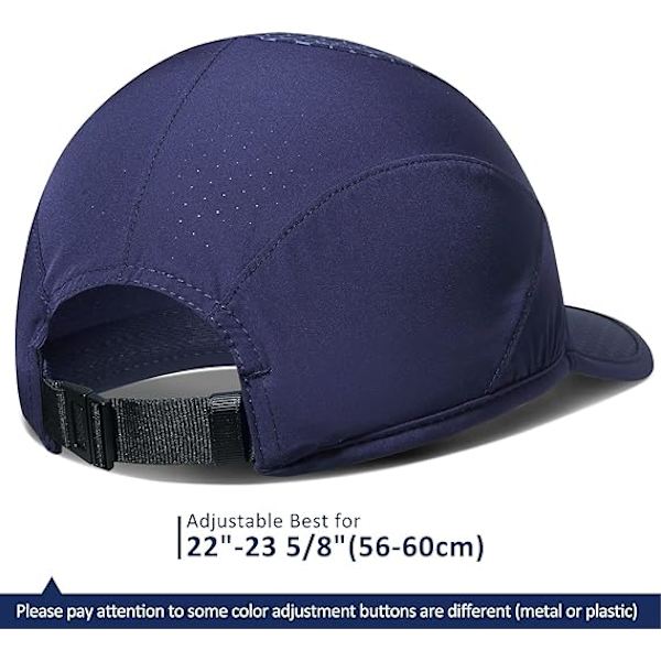 Stretch Sport Hat med mjuk skärm Snabbtorkande Lätt Andningsbar