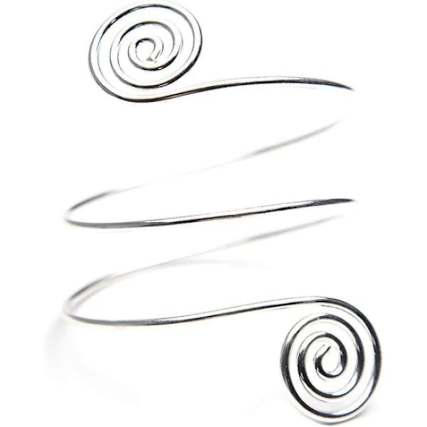 Spiral Armbånd Bangles Armbånd Til Kvinner Damer Brud Metall Opp