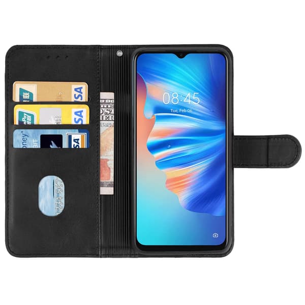 iPhone 12 Pro Max etui, pung etui til kvinder mænd, foldbar PU-læder