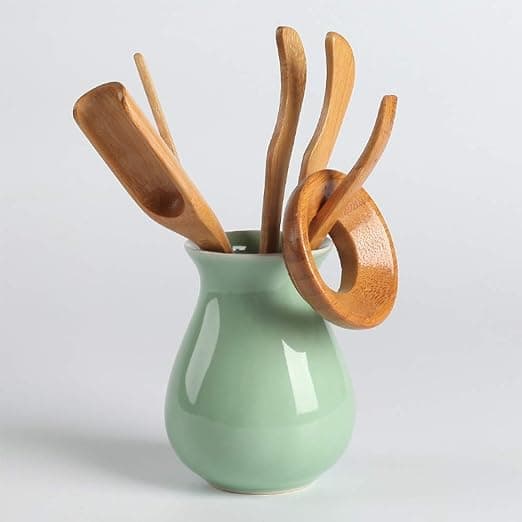 5st komplett bambu- set - tetång, tenål,