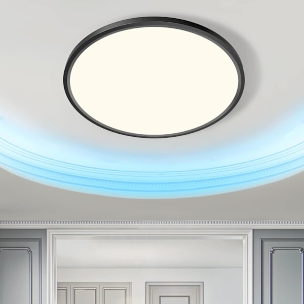 LED-taklampe, OTREN 24W innfelt lampe, vanntett IP44, 4000