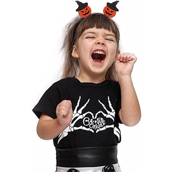 Halloween Edderkopp Spøkelse Gresskar Hårbøyle Cosplay Djevel Hodebånd，P