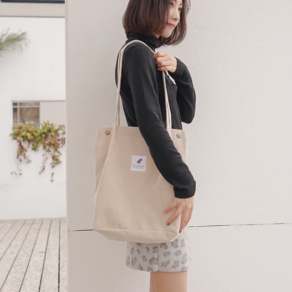 Canvas Tote Bag för kvinnor flicka manchester handväskor axelväska