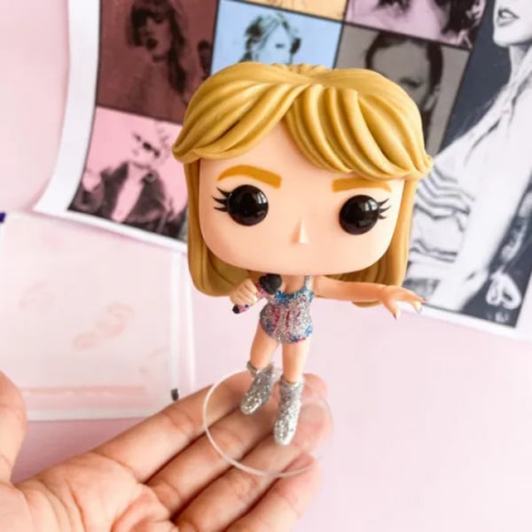 Taylor Samlarobjekt Vinyl Figurine Swift Karaktär Staty Samlarobj