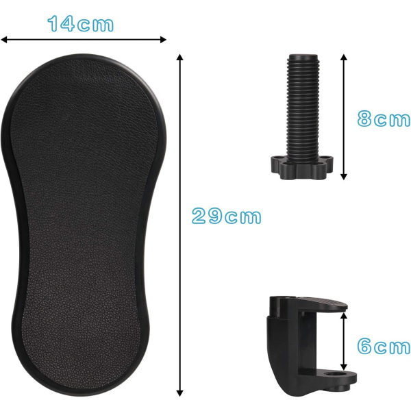 Justerbar Arm Rest Computer Armrest, Håndledsstøtte Mus Pa