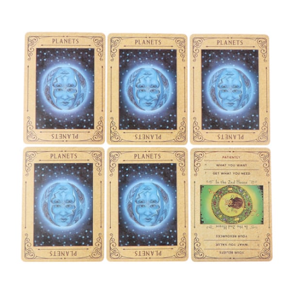 Karma Oracle Cards Tarotkort Familjefest Profetia Spådom O