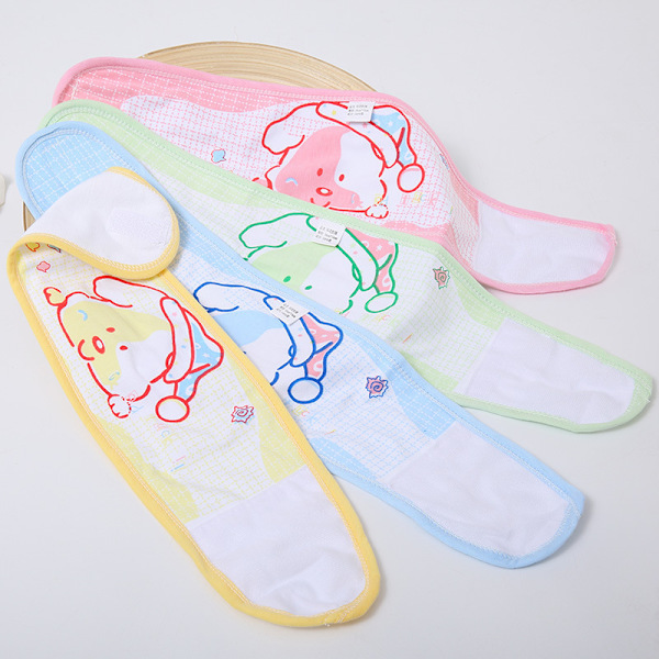 4-delt Cartoon mønster bomulls baby arm stropper 0-12 måneder