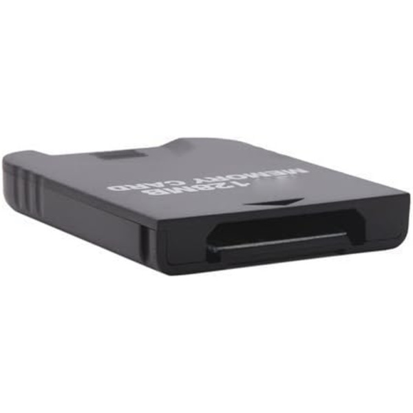 128MB svart minneskort kompatibelt med Wii Gamecube