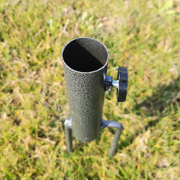 Parasolstativ gräsmatta torn paraplystativ, utomhus parasoll mark P