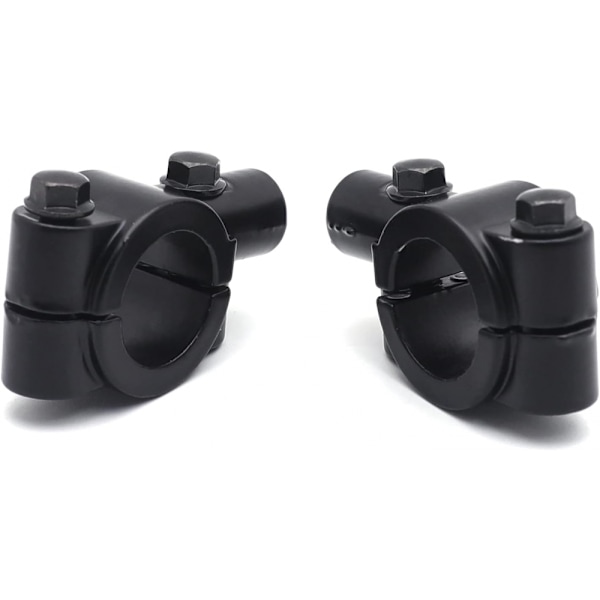 4 st motorcykelbackspegelhållare, 10 mm universellt motorcykelstyre