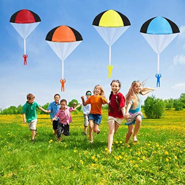 Parachute-lelu, käsin heitettävä laskuvarjo, lelusetti, ulkoilupelit, mini
