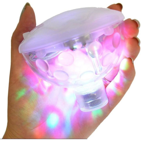 RGB LED Underwater Disco Water Light Show Pool Spa Light Flytande LED