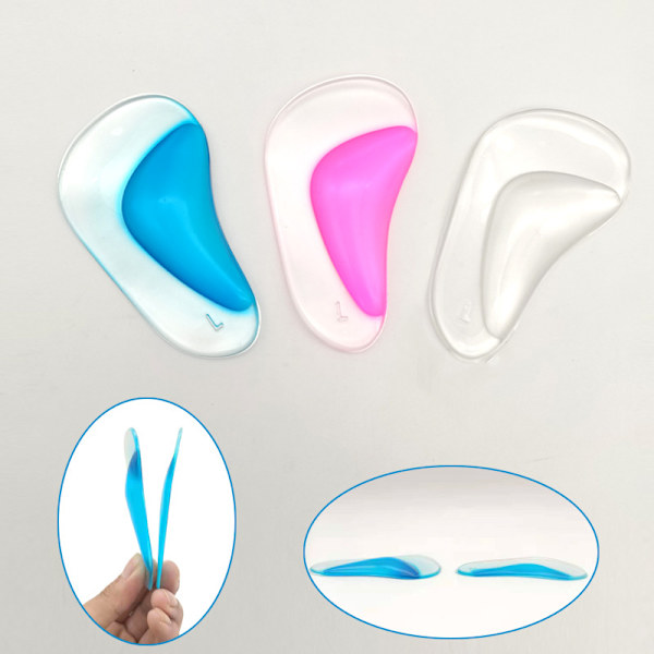 Arch Support Skoinlägg för Platt Fötter, Gel Arch Inlägg för Smärta